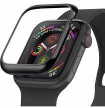 Ringke Bezel Styling Apple Watch 44MM Randbeschermer RVS Zwart