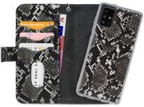 Mobilize Gelly Wallet Zipper Samsung Galaxy A51 Hoesje Black Snake