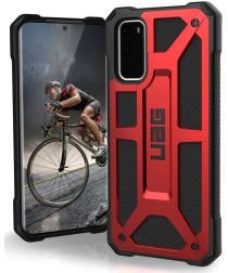 UAG Urban Armor Gear Monarch Samsung Galaxy S20 Hoesje Crimson