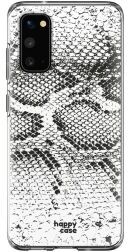 HappyCase Samsung Galaxy S20 Hoesje Flexibel TPU Slangen Print