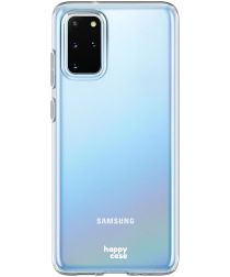 HappyCase Samsung S20 Plus Hoesje Flexibel TPU Clear Print