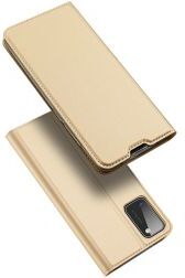 Dux Ducis Skin Pro Series Samsung Galaxy A41 Hoesje Portemonnee Goud