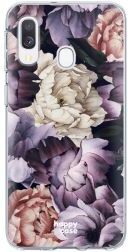 HappyCase Samsung Galaxy A40 Flexibel TPU Hoesje Flower Print