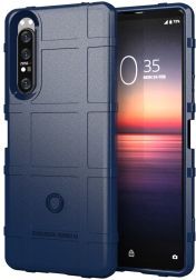 Geen Sony Xperia 1 II Anti-Shock TPU Backcover Blauw