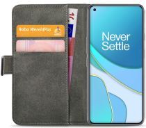 Mobilize Classic Gelly Wallet Book Case OnePlus 8T Hoesje Zwart