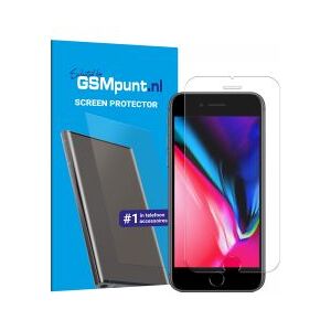 Selected by GSMpunt.nl Apple iPhone 6/7/8 Tempered Glass Case Friendly Screenprotector