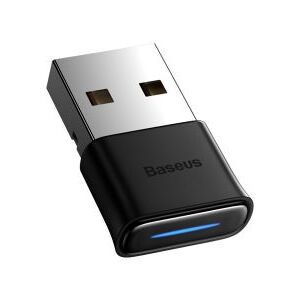 Baseus BA04 Mini Bluetooth 5.0 Receiver USB-A Adapter Zwart