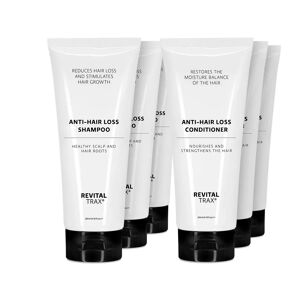 RevitalTrax Anti-Hair Loss Bundle - 3 Shampoo & 3 Conditioner