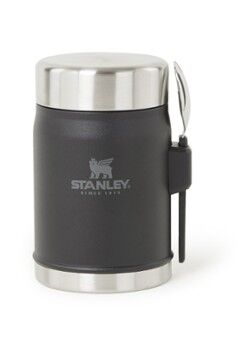 Stanley The Legendary Food Jar + Sprok thermosfles 400 ml - Zwart