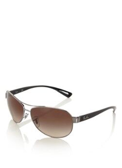 Ray-Ban Unisex Zonnebril G-15 glazen RB3386 - Zilver