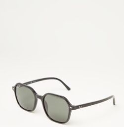 Ray-Ban John zonnebril RB2194 53 gepolariseerd - Zwart