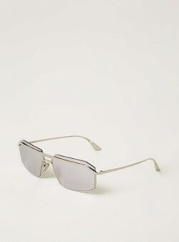 Balenciaga Zonnebril BB0139S - Zilver