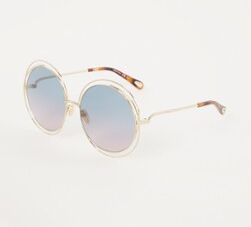 Chloé Carlina zonnebril CH0045S - Goud