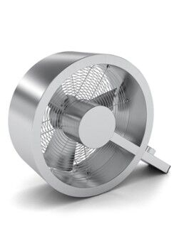 Stadler Form Q vloerventilator, 36 cm hoog - Zilver