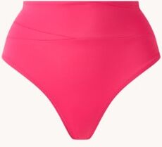 Hunkemöller High waisted bikinislip met plooidetail - Roze