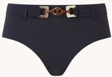 Seafolly Belize hipster bikinislip met ceintuur - Zwart