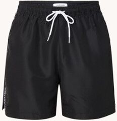 Calvin Klein Zwemshorts met logoband - Zwart