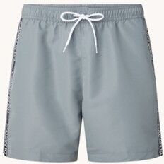 Calvin Klein Zwemshorts met logoband - Grijs