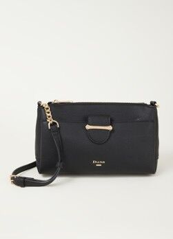 Dune London Darlena crossbodytas met logo - Zwart