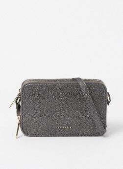 Ted Baker Stina crossbodytas met crocostructuur - Antraciet