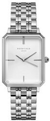 Rosefield The Octagon horloge OCWSS-O41 - Zilver