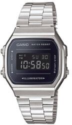 Casio Vintage horloge A168WEM-1EF - Zilver