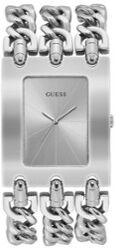 GUESS Heavy Metal horloge W1274L1 - Zilver