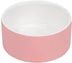 PAIKKA Cool Concrete voer- en drinkkom voor hond of kat M - 15 cm - Roze