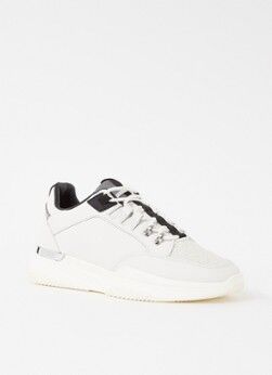 Mallet Elmore sneaker van leer - Gebroken wit