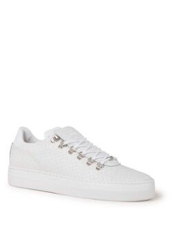 Nubikk Jagger Classic sneaker van leer - Melk