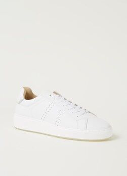 Nubikk Jiro Banks M sneaker van leer - Wit