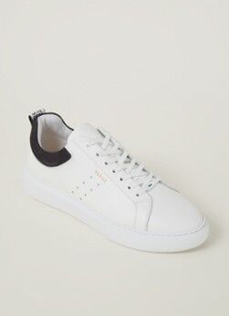 Nubikk Scott Marlin sneaker van nubuck - Wit