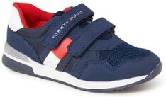 Tommy Hilfiger Sneaker met logo - Donkerblauw