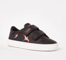 Axel Arigato Clean 90 sneaker van leer met borduring - Zwart