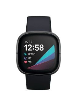 Fitbit Sense smartwatch FB512BKBK - Zwart