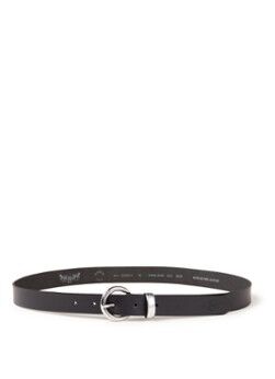 Levi's Larkspur riem van leer - Zwart