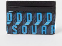 Dsquared2 Pasjeshouder met logoprint - Blauw