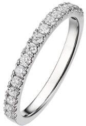 Diamond Point Witgouden ring 0.33 ct diamant Wedding - Witgoud