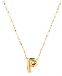 Diamond Point Geelgouden collier Alphabet - Geelgoud