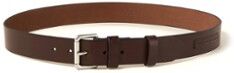 Ralph Lauren Riem van leer - Donkerbruin