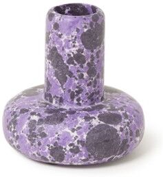 &Klevering; Amethyst kandelaar 7,5 cm - Paars