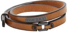 Diesel Armband van leer - Cognac