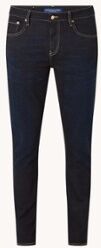 Scotch & Soda Skim super slim fit jeans met donkere wassing - Indigo