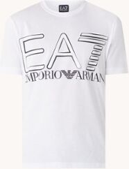 Emporio Armani Trainings T-shirt met logoprint - Wit