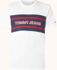 Tommy Hilfiger T-shirt met logoprint - Wit