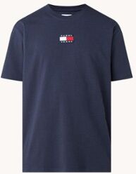 Tommy Hilfiger T-shirt met logo - Donkerblauw