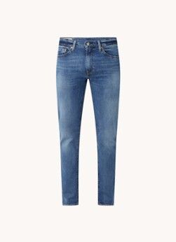Levi's 511 slim fit jeans in lyocellblend met medium wassing - Indigo