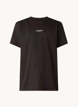 G-Star RAW T-shirt van biologisch katoen met logo - Zwart