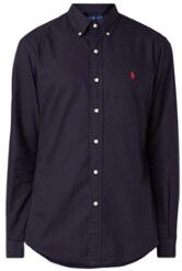 Ralph Lauren Custom fit overhemd met button down-kraag - Donkerblauw