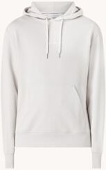 Calvin Klein Hoodie met logoprint - Lichtgrijs